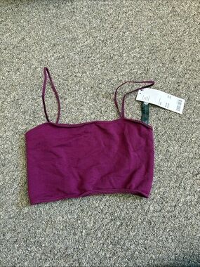 Urban Outfitters Magenta Crop Cami